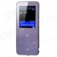 ONN Q9 Écran ultra fino 1.8" MP3 Player com TF / FM - Roxo (4GB)