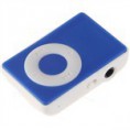 Mini MP3 Player Music Player Clip MP3 Player - Blue M-74730 